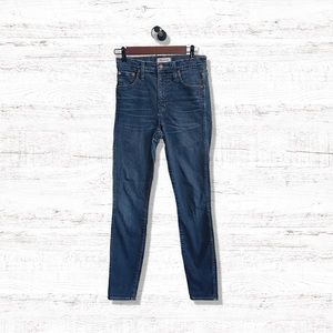 Madewell 10" High Riser Skinny Skinny Stretch Jeans Size 26